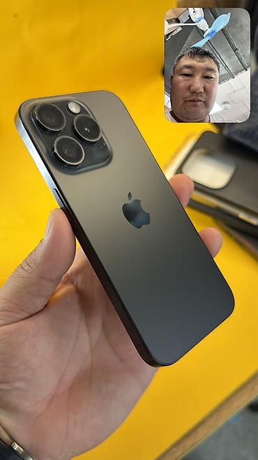 Уюлдук телефондор жана аксессуарлар: IPhone 15 Pro, Колдонулган, 256 ГБ, 100 % — 2