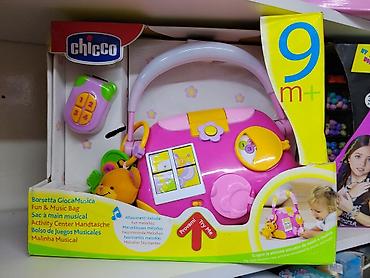 case logic: Музыкальная развивающая сумочка Chicco (Fun & Music Bag) для — 1