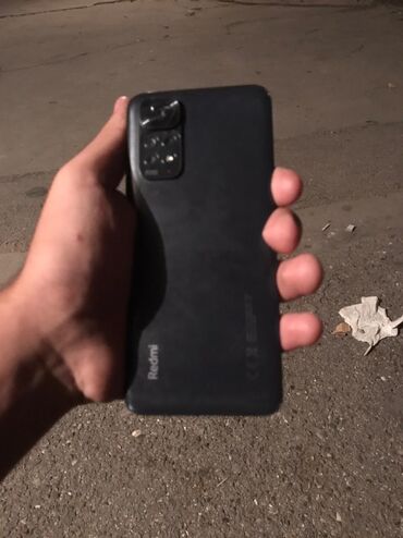 rəsmi not 11s: Xiaomi Redmi Note 11S, 128 GB, rəng - Qara, 
 İki sim kartlı, Sənədlərlə, Barmaq izi