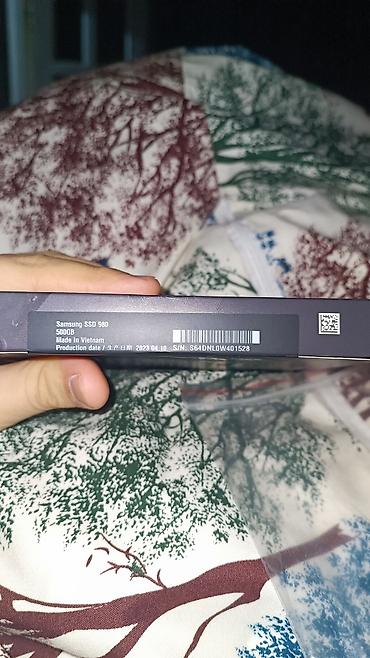 disk: Samsung 980 500GB SATIRAM 🔊SSD 500GB 🚅Suret 3500-2600Mb/sek ❤️100% — 2