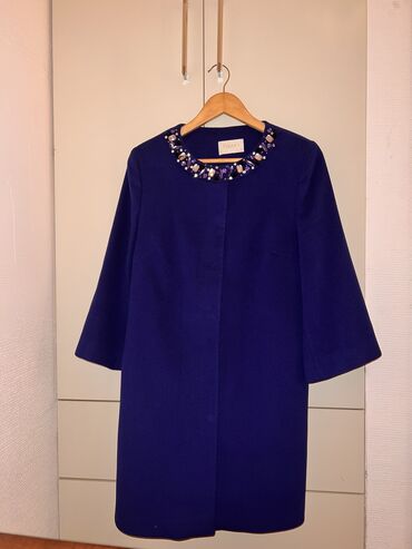 Palto XL (EU 42), rəng - Mavi