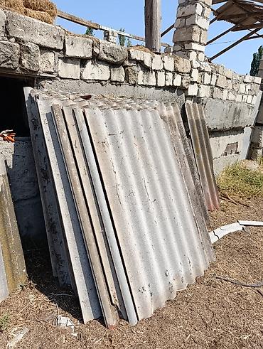 taxta kəsən makina: Məhsul: Tikinti materialları dəsti Tərkib: - Dalğalı şifer vərəqləri — 1