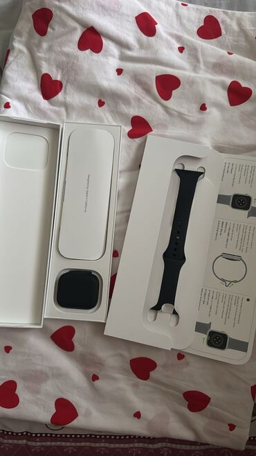 ekranı: Smart saat, Apple, Sensor ekran, rəng - Qara