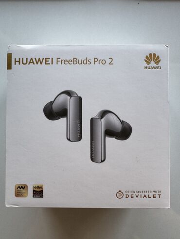 наушники для игр: HUAWEI freebuds pro 2. Премиальные TWS наушники на Hi-Res audio. С