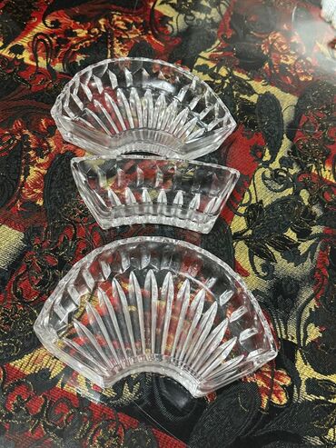 Əntiq qablar: Хрусталь, все в идеальном состояние — 13
