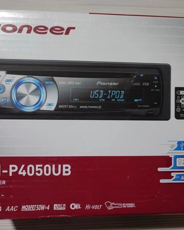fm radio: Pioneer mashin ucun mp 3 pleyer Radio fm, am, aux cirish, USB cirish