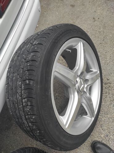 r17 barter: Amg R17 qabırğa 4 ədəd disk təkər.çatsız svarkasız.təkərlər(225/45