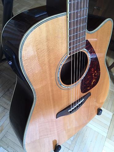 ikinci el elektro gitar: Serbiyadan 450 avroya alınıb. Keyfiyyətli Yamaha FG seriyasının — 1