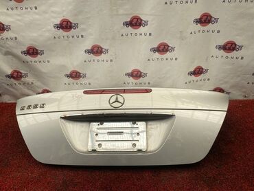 крышка релинга: Крышка багажника Mercedes-Benz 2003 г., Б/у, цвет - Серебристый,Оригинал