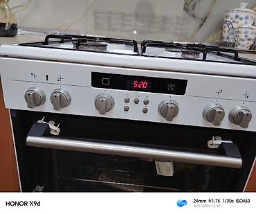 elektrik plite: Qarışıq sobası Ayrıca dayanan, 4 gözlü, İşlənmiş — 2