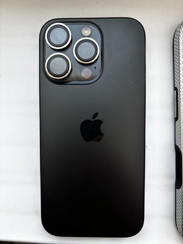 оптом телефоны: IPhone 16 Pro, Б/у, 128 ГБ, Black Titanium, Защитное стекло, Чехол, 94 %