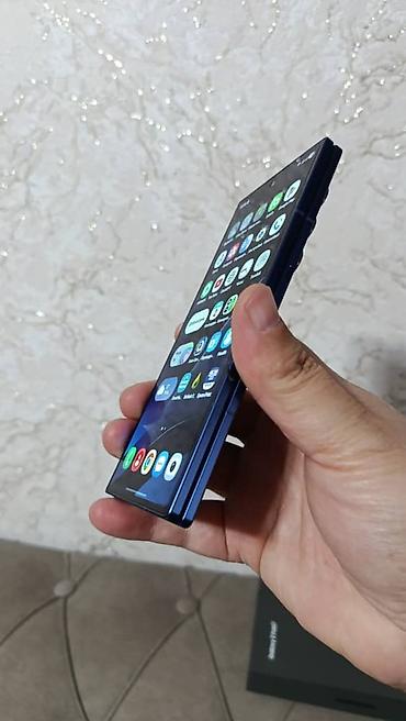 Samsung: Samsung Galaxy Z Fold 7, Б/у, 256 ГБ, цвет - Синий, 1 SIM, eSIM — 4