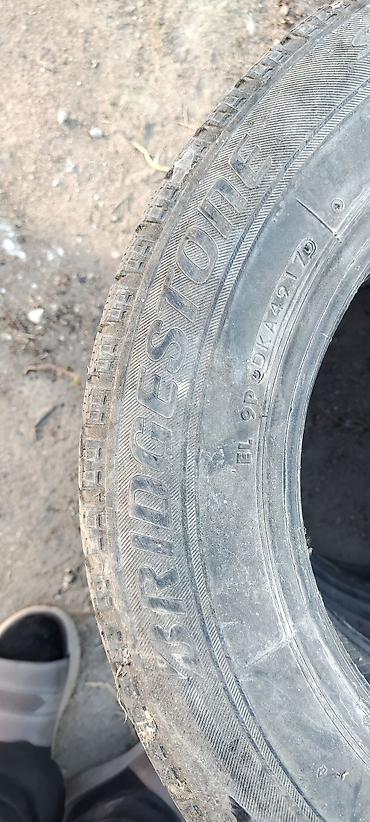 масло ош: Шиналар 175 / 65 / R 14, Кыш, Колдонулган, Bridgestone — 4