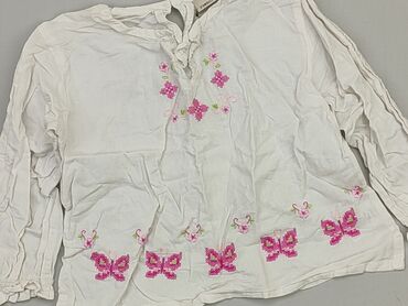 biała bluzka mlodziezowa: Bluzka, Cherokee, 2-3 lat, 92-98 cm, stan - Dobry