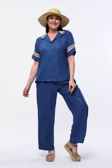 Kompleti: ***Hit kompleti za punije dame cena 3600 Pamuk viskoza elastin Siri — 20