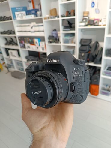 Obyektivlər və filtrləri: Canon 6DMarkII +50 mm F1.8 stm