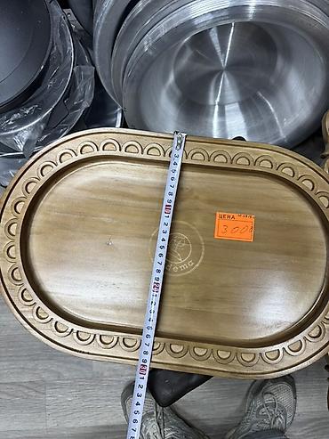 Подносы: Ручные деревянные подносы/менажницы для сервировки, дерево для — 15