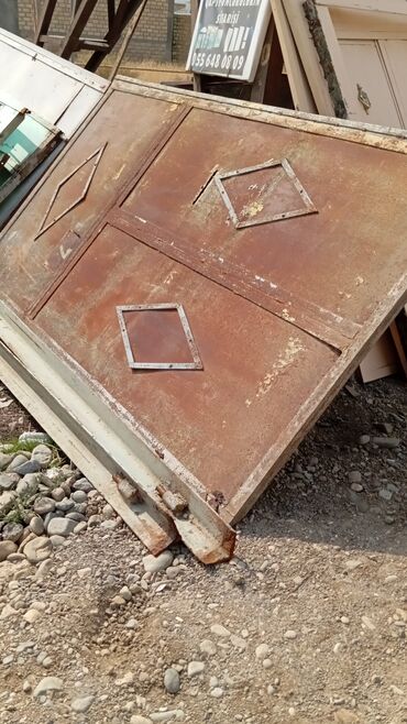 Reykalar, taxtalar: Tikinti materialları taxta darvaza qapi demir sifer. - Taxta şalban — 13