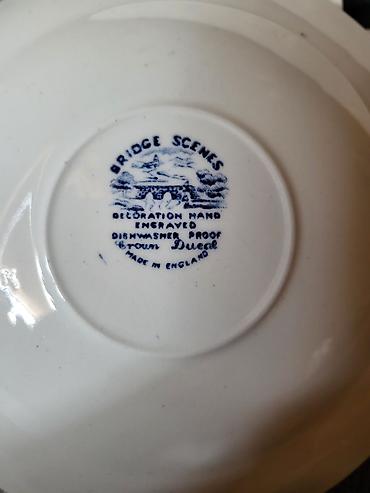 Ostali antikviteti: Solje engleske za kafu,caj Crown Ducal iz 70ih.god. Solje engleske — 18