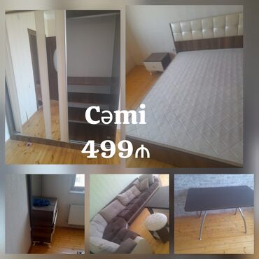 Mətbəx mebeli: *499₼ YATAQ mebeli divan desti -TƏCİLİ SATILIR*‼️ Şəkildə görnünlərin