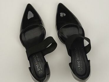 sukienki imitacja skóry: Flat shoes for women, 40, condition - Very good