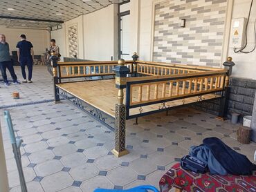 Тапчаны: Тапчан 3 x 3 x 1 м, Металл at lalafo.kg — 4 Тапчаны: Тапчан 3 x 3 x 1 м, Металл — 4