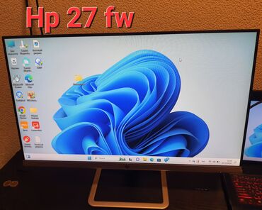 Monitorlar: 4 ədəd fərqli monitor var! 1) HP 24f / 23.8-inch Display Giriş — 1