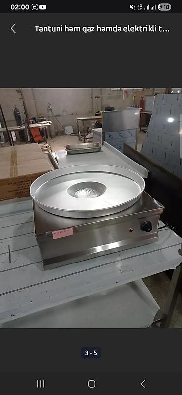 mini döner makinası: Tantuni hazırlamaq üçün istifadə olunan, paslanmayan poladdan — 2