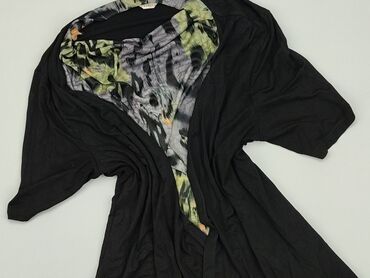 czarne bluzki z tiulowymi rękawami: Blouse, 4XL (EU 48), condition - Perfect