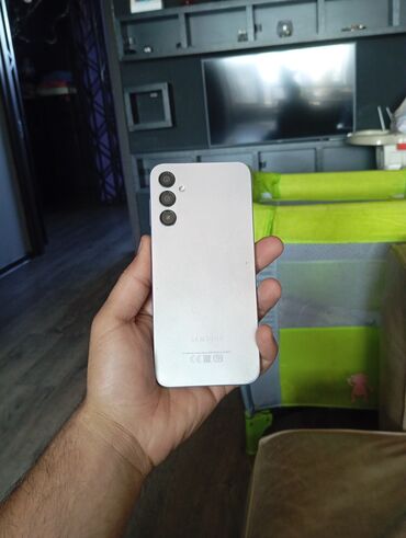 Samsung: Samsung Galaxy A14, 128 GB, rəng - Ağ, İki sim kartlı
