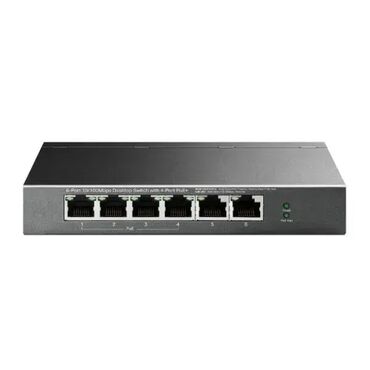gigatron mlin za kafu: Naslov: TP-Link TL-SF1006P 6-Port LAN Switch – 4 PoE+ Portova