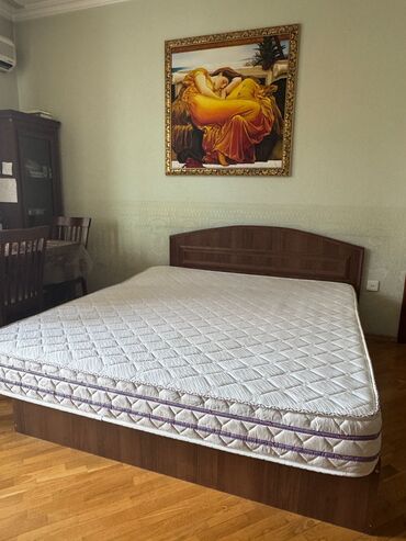 İşlənmiş, İkinəfərlik çarpayı, Bazasız, Matras ilə, Siyirməsiz, Azərbaycan