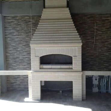 Manqallar, qrillər, barbekyu: Manqallar istediyiniz ölçüde ve formada oda davamlı kerpiclə — 10