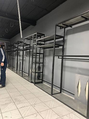 Оборудование для бизнеса: Кронштейн Для одежды, Материал: Металл, С зеркалом, Новый — 6