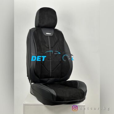 Чехлы и накидки на сиденья: Фирменные 5D чехлы Bizzon Закрывают боковину и спинку передних — 10