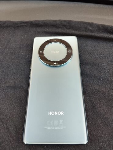 samsung watch 4: Honor X9a, 128 GB, rəng - Göy, Zəmanət, Sensor, Barmaq izi