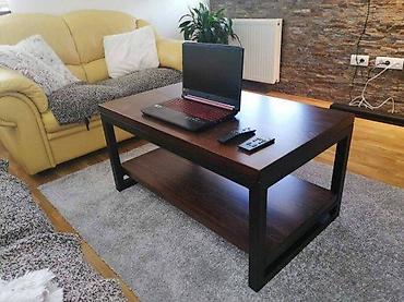eldo design niš: PUNO DRVO KLUB STO BUKVA BAJC ORAH | Izrada nameštaja po meri — 7