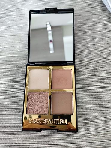 Косметика: Набор для макияжа глаз и щёк (нейтральные оттенки) В составе: - — 1