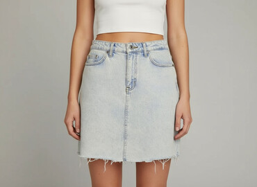 buty stradivarius botki: Boohoo, Спідниця жіноча, розмір L