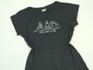 t shirty czarne oversize: T-shirt, Beloved, L, stan - Bardzo dobry