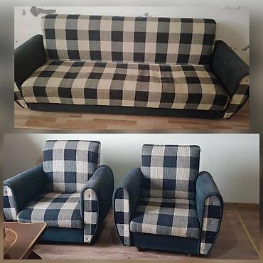 Endirim edildi❌ Divan kreslo desti 80 azn Divan acilir baza var