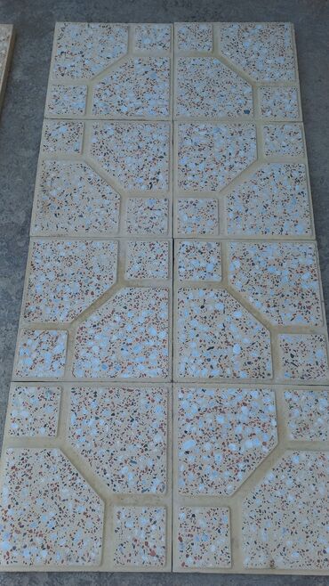 Beton plitələr: Məhsul: Kafel/daş döşəmə plitələri (mozaik daş çınqıllı dizayn) - — 9