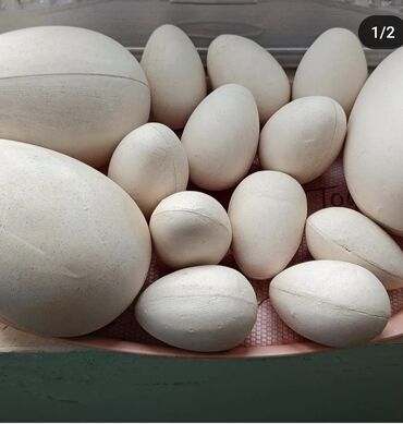 Bayram üçün digər mallar: Dekorasiya üçün Novruz suvaq yumurtası