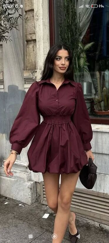Digər qadın geyimləri: Ziyafət donu, Mini, Bershka, M (EU 38)