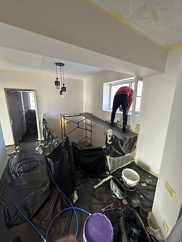 Покраска: Покраска потолков, Покраска стен, Покраска наружных стен, На масляной основе, На водной основе, Больше 6 лет опыта — 5