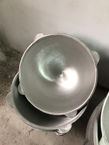 Казаны: Алюминиевые казаны/чаны (вок-тип) для приготовления на открытом огне и — 3