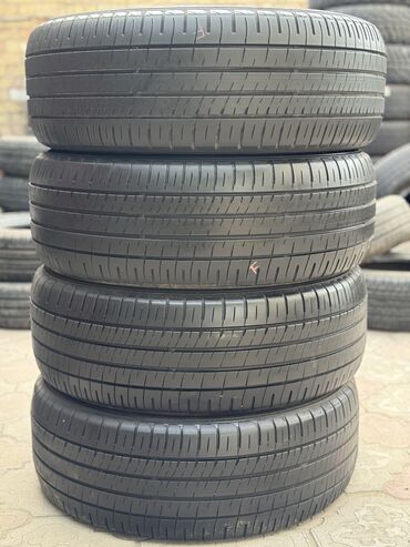 Шины: Шины 225 / 55 / R 17, Лето, Б/у, Комплект, Легковые, Япония, Dunlop