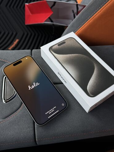 айфон бесплатно: IPhone 15 Pro, Б/у, 256 ГБ, Natural Titanium, Чехол, Коробка, 89 %