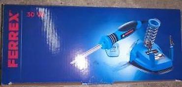 Ostali električni alati: Ferrex set za lemljenje – 30 W Komplet sadrži: - lemilicu snage 30 W — 14