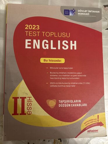 test toplusu ingilis dili 2 hisse 2023 pdf: Английский язык Тесты 11 класс, ГЭЦ, 2 часть, 2023 год